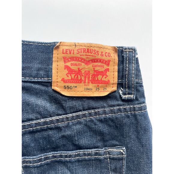 Boy's Levi's 550 Relaxed Fit Jeans Size 10 25x25 - Picture 3 of 6